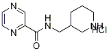 피라진-2-카르복실산(피페리딘-3-일메틸)-aMide염산염 구조식 이미지