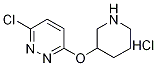 3-Chloro-6-(piperidin-3-yloxy)-pyridazine hydrochloride Structure