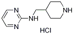 Piperidin-4-ylMethyl-pyriMidin-2-yl-aMine hydrochloride, 98+% C10H17ClN4, MW: 228.73 Structure
