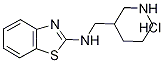 Benzothiazol-2-yl-piperidin-3-ylMethyl-aMine hydrochloride, 98+% C13H18ClN3S, MW: 283.82 Structure