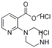 2-Piperazin-1-yl-nicotinic acid Methyl ester dihydrochloride, 98+% C11H17Cl2N3O2, MW: 294.18 Structure