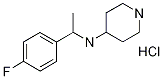 [1-(4-플루오로-페닐)-에틸]-피페리딘-4-일-아민염산염 구조식 이미지