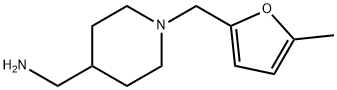 ({1-[(5-methyl-2-furyl)methyl]-4-piperidinyl}methyl)amine(SALTDATA: FREE) Structure