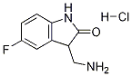 3-(aminomethyl)-5-fluoroindolin-2-onehydrochloride Structure