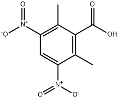2,6-DIMETHYL-3,5-DINITROBENZOIC ACID Structure