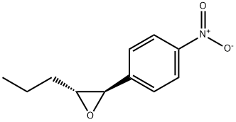 (2R,3R)-2-(4-nitrophenyl)-3-propyl-oxirane 구조식 이미지