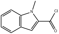 1H-인돌-2-카르보닐클로라이드,1-메틸-(9CI) 구조식 이미지