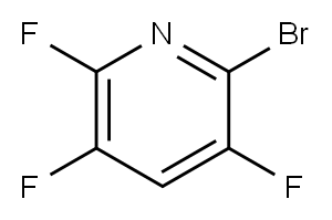 2-bromo-3,5,6-trifluoropyridine Structure