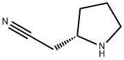 (2S)-2-Pyrrolidineacetonitrile 구조식 이미지