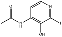 N-(3-Hydroxy-2-iodopyridin-4-yl)acetamide Structure