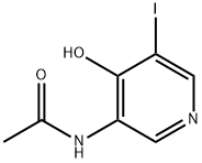 N-(4-Hydroxy-5-iodopyridin-3-yl)acetamide Structure