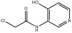 2-Chloro-N-(4-hydroxypyridin-3-yl)acetamide Structure