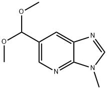 6-(Dimethoxymethyl)-3-methyl-3H-imidazo[4,5-b]pyridine 구조식 이미지