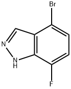1186334-63-3 1H-Indazole, 4-broMo-7-fluoro-