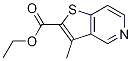 ethyl 3-Methylthieno[3,2-c]pyridine-2-carboxylate Structure