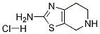 4,5,6,7-Tetrahydro-1,3-thiazolo[5,4-c]pyridin-2-ylamine Hydrochloride Structure