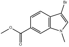 1186663-45-5 Methyl 3-Bromo-1-methylindole-6-carboxylate