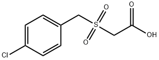 4-CHLOROBENZYLSULFONYLACETIC ACID Structure