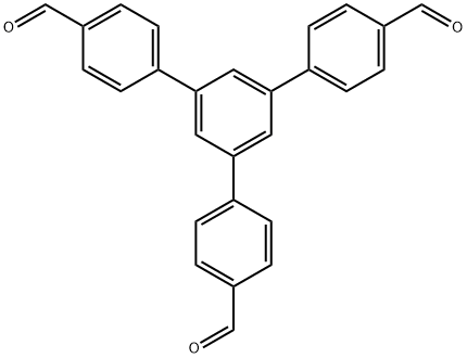 1,3,5-Tris(p-formylphenyl)benzene 구조식 이미지
