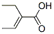 2-Ethylcrotonic acid Structure