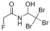 2-Fluoro-N-(2,2,2-tribromo-1-hydroxyethyl)acetamide Structure