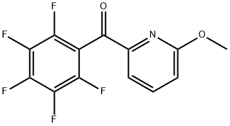 6-Methoxy-2-(pentafluorobenzoyl)pyridine 구조식 이미지