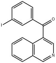 4-(3-Iodobenzoyl)isoquinoline Structure