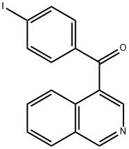 4-(4-Iodobenzoyl)isoquinoline 구조식 이미지