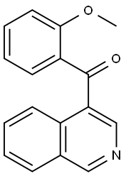 4-(2-Methoxybenzoyl)isoquinoline Structure