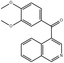 4-(3,4-Dimethoxybenzoyl)isoquinoline Structure