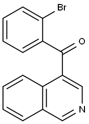 4-(2-Bromobenzoyl)isoquinoline 구조식 이미지