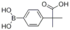 2-(4-보로노페닐)-2-메틸프로판산 구조식 이미지