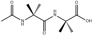 Alanine,  N-(N-acetyl-2-methylalanyl)-2-methyl-  (9CI) Structure