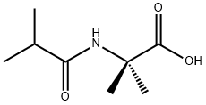알라닌,2-메틸-N-(2-메틸-1-옥소프로필)- 구조식 이미지