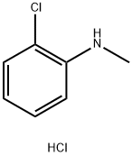 2-클로로-N-메틸아닐린,HCl 구조식 이미지