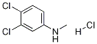 3,4-Dichloro-N-methylaniline hydrochloride Structure