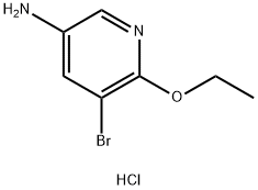 5-아미노-3-브로모-2-에톡시피리딘,HCl 구조식 이미지