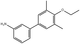 4'-Ethoxy-3',5'-dimethylbiphenyl-3-amine Structure
