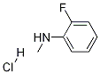 2-플루오로-N-메틸아닐린,HCl 구조식 이미지
