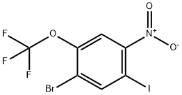 1-브로모-5-요오도-4-니트로-2-(트리플루오로메톡시)벤젠 구조식 이미지