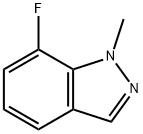 7-Fluoro-1-methylindazole Structure