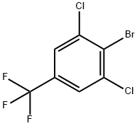 4-BROMO-3,5-DICHLOROBENZOTRIFLUORIDE 구조식 이미지