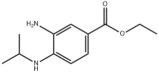 Ethyl 3-amino-4-(isopropylamino)benzoate Structure