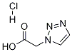 2-(1H-1,2,3-Triazol-1-yl)acetic acid hydrochloride Structure