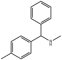 N-METHYL-N-[(4-METHYLPHENYL)(PHENYL)METHYL]AMINE Structure