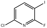 6-Chloro-2-fluoro-3-iodopyridine, 95% Structure