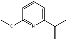 Pyridine, 2-methoxy-6-(1-methylethenyl)- (9CI) Structure