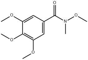 N,3,4,5-TETRAMETHOXY-N-METHYLBENZAMIDE Structure