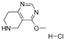 5,6,7,8-테트라하이드로-4-메톡시피리도[4,3-d]피리미딘HCl 구조식 이미지