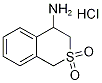4H-아미노-1,3-디하이드로이소티오크로멘-1,1-디옥사이드염산염 구조식 이미지
